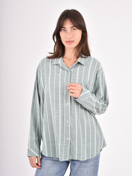CAMISA PRANA VERDE