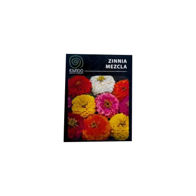 Semillas de zinnias mezcla KM100 Semillas De Zinnias Mezcla