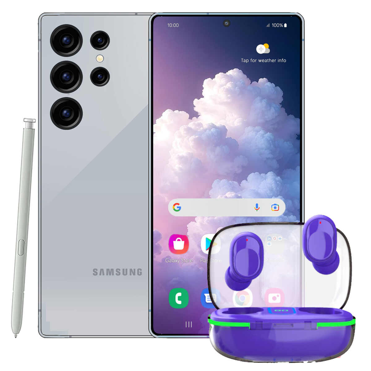 Samsung S25 Ultra 12/512 Gb 5g + regalo - PLATEADO 