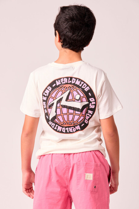 T-SHIRT BLUNES TEEN RUSTY Blanco