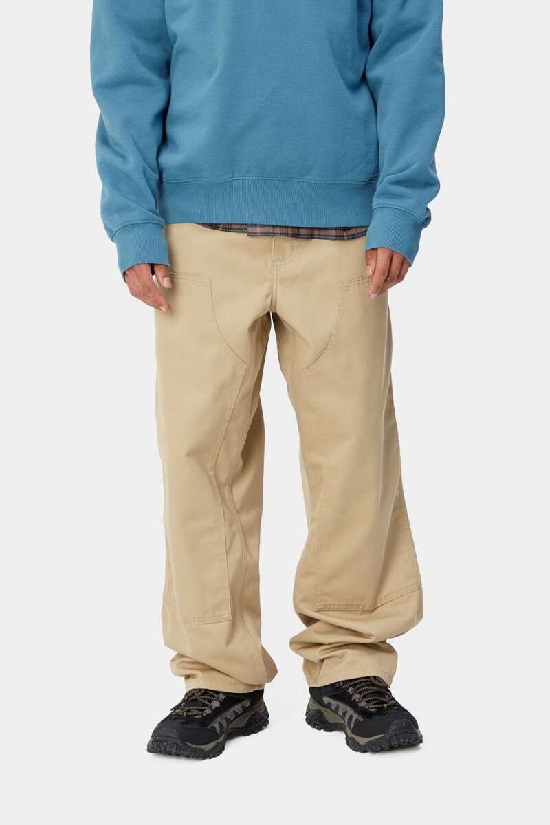 Double Knee Pant Beige