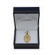 Medalla de oro 18k virgen milagrosa 2 cm x 1,3 cm. Medalla de oro 18k virgen milagrosa 2 cm x 1,3 cm.