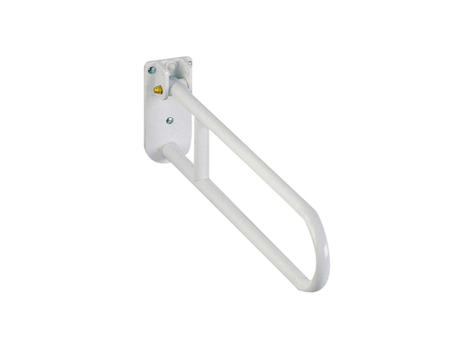 Agarradera Soporte Rebatible Loza Espacio Blanco 80 Cm 