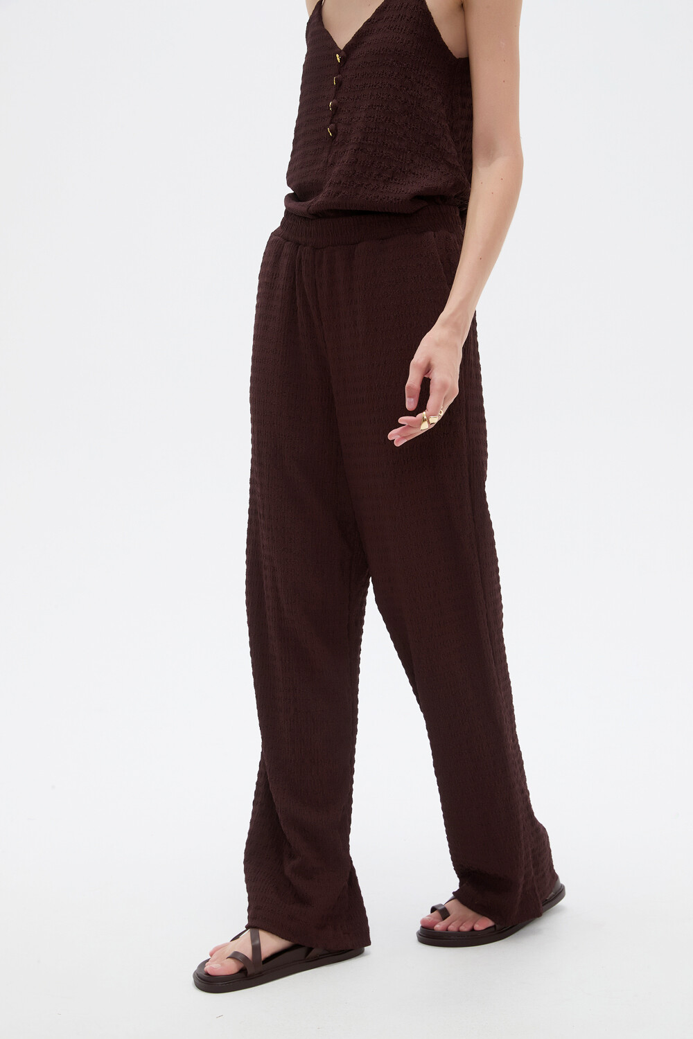 Pantalon Zeto Marron