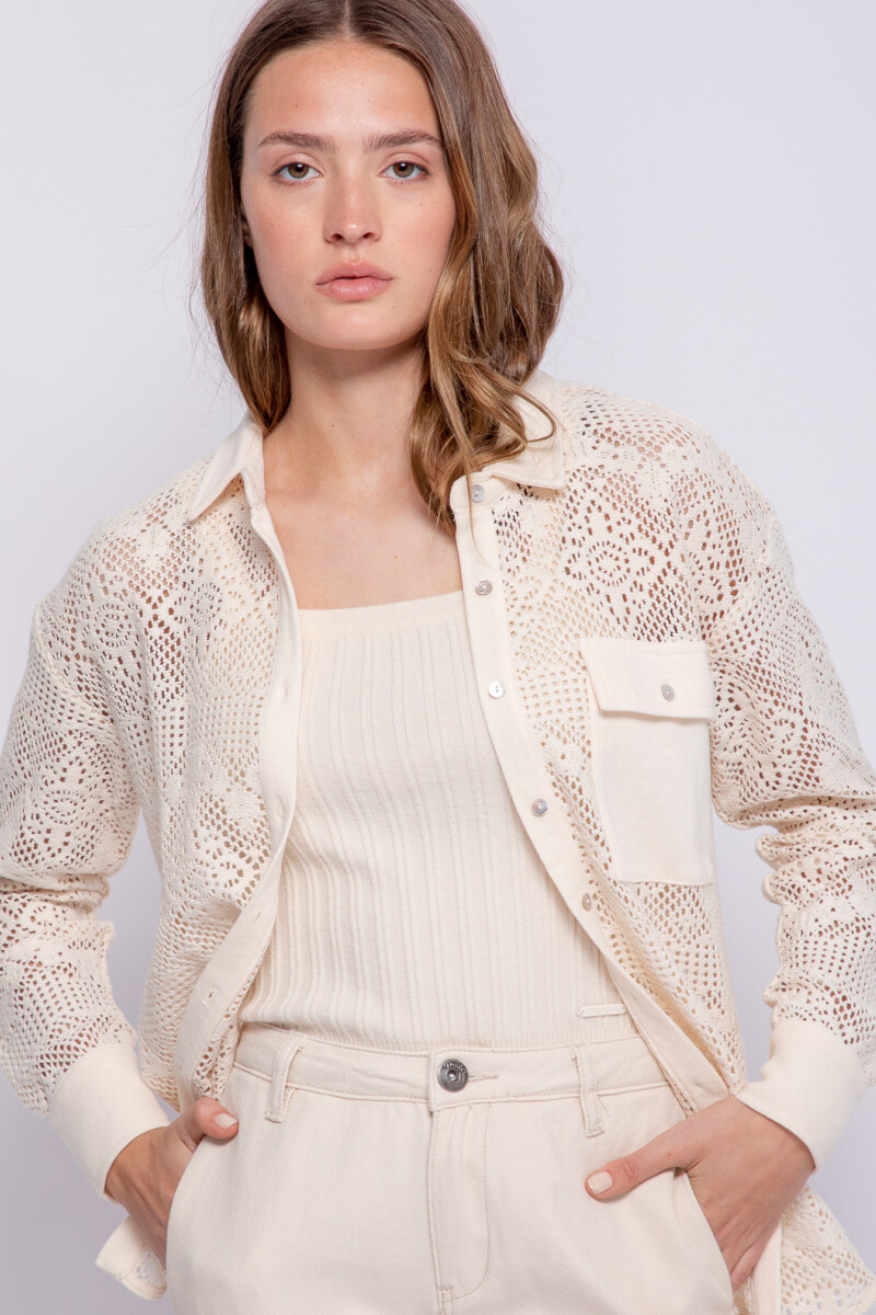 CAMISA BASILEA Vainilla