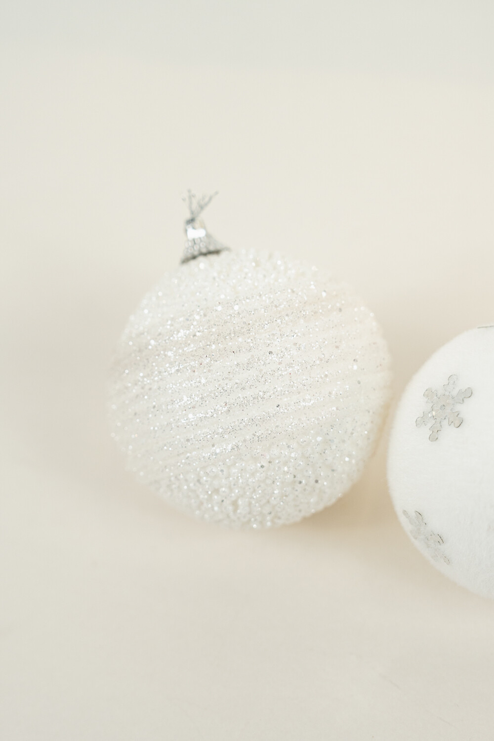 Colgante Esferas Silver, 3un. Color Unico