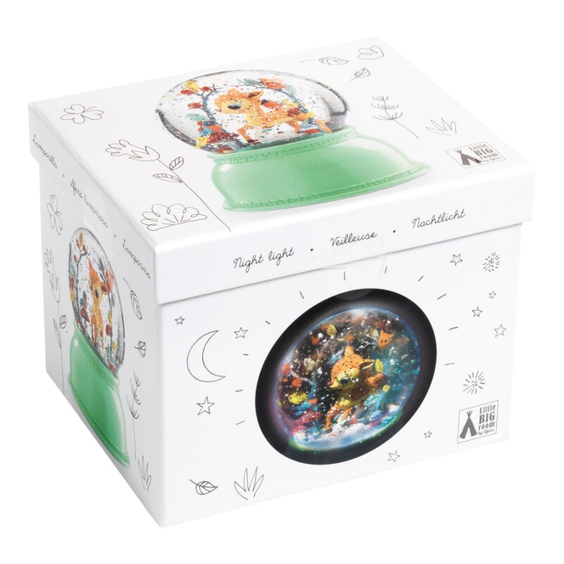 Veladora Bola de Nieve Djeco Bambi Veladora Bola de Nieve Djeco Bambi