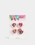 Útiles Varios Diseño propio Set De Gomas Chicas Superpoderosas - Combinacion Multicolor