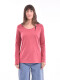 REMERA BASICA POLONIO MIX ROSA OSCURO