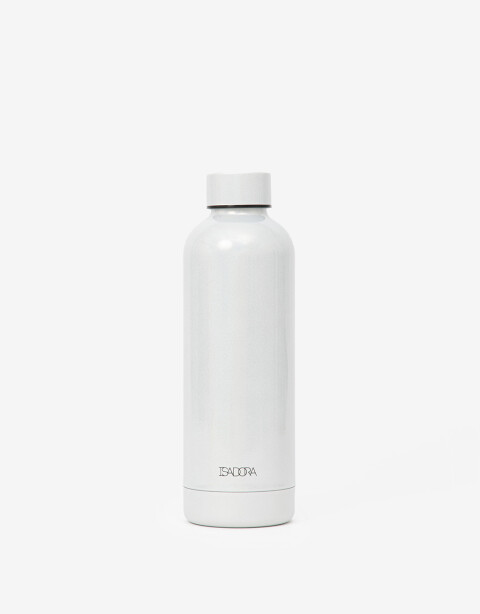 Artículos cocina Botellas Botella Metálica Iridiscente - Blanco Nacarado/perlado