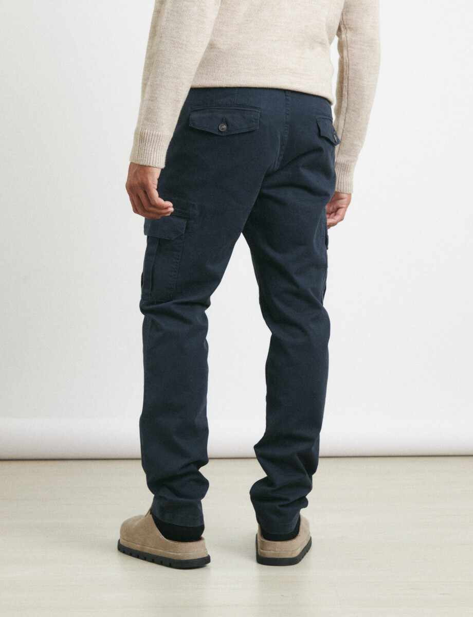 080424 PANTALÓN HARRY Azul Oscuro