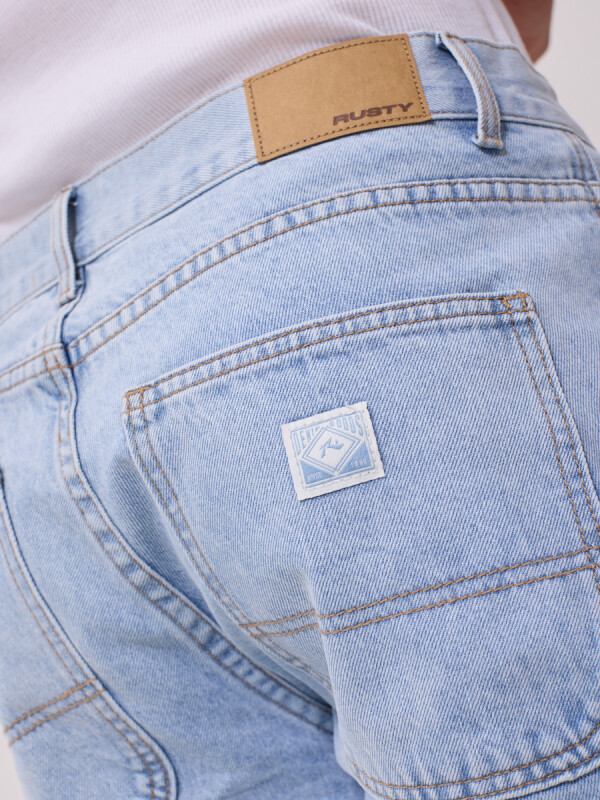 BERMUDA JEAN HARVY RUSTY Azul Piedra