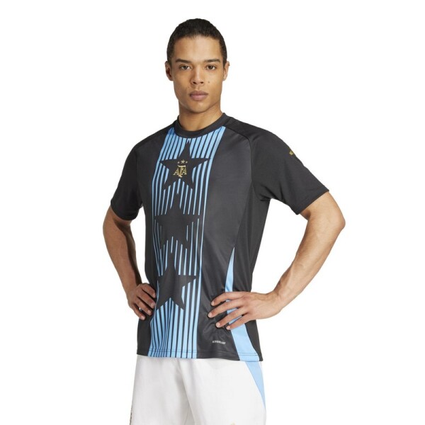 Camiseta Adidas Prepartido Argentina Negro