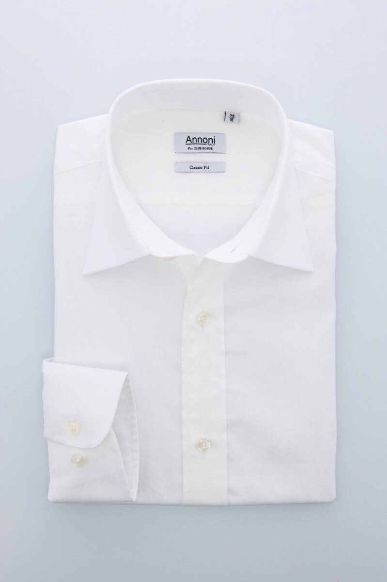 Camisa Annoni Pique Classic Collar 