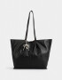 Shopper Shopper Con Charm Negro - Negro