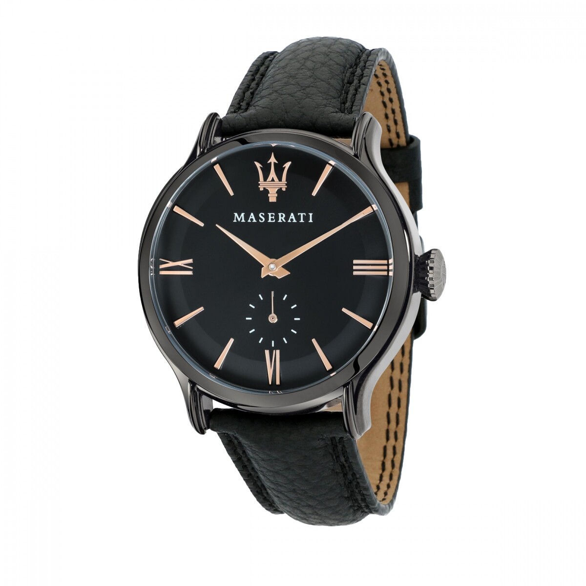 Reloj Maserati Clasico Cuero Negro 