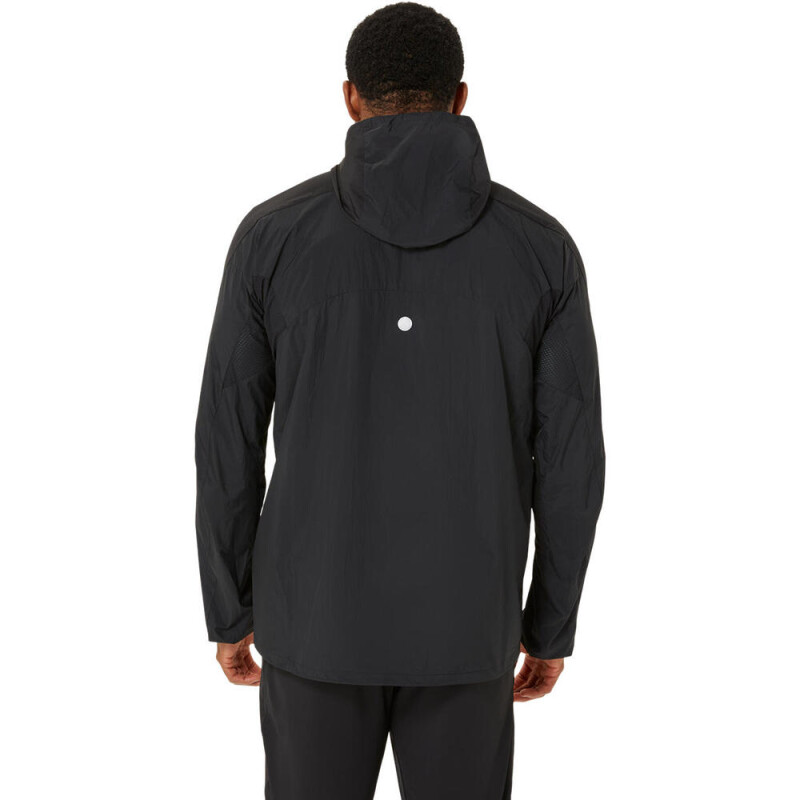 Casaca Running Road Packable Jacket Hombre Performance Black