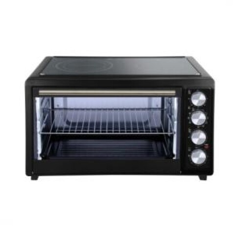 HORNO ELECTRICO 50 LT. CON 2 HORNALLAS VITROCERAMICAS - ELDOM HORNO ELECTRICO 50 LT. CON 2 HORNALLAS VITROCERAMICAS - ELDOM