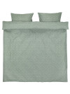 Juego funda nórdica HANNA 240x220 verde Juego funda nórdica HANNA 240x220 verde