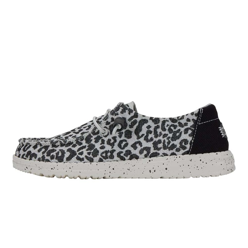 Wendy Leopard - Mujer Black/grey