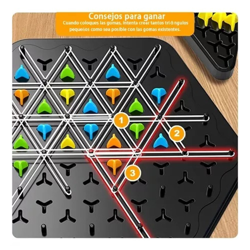 Juego De Ajedrez De Triángulo De Cadena Juego De Ajedrez De Triángulo De Cadena