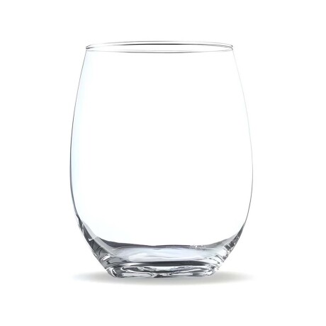 Vaso para Agua Refresco Bebidas Napa en Vidrio 500Ml Glassia Transparente