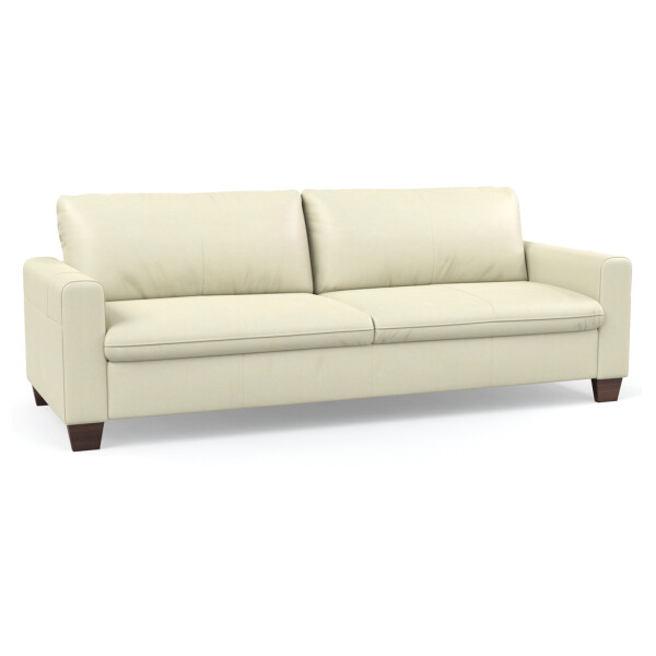 SOFA 100% CUERO - MODELO BLANC - 2 CUERPOS - PERLA MATE SOFA 100% CUERO - MODELO BLANC - 2 CUERPOS - PERLA MATE