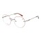 Lentes De Vista Ultralight Redondo De Acero Inoxidable Ónix/Ónix