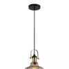 COLGANTE AMBAR 1L E27 VIDRIO Y COBRE COLGANTE AMBAR 1L E27 VIDRIO Y COBRE