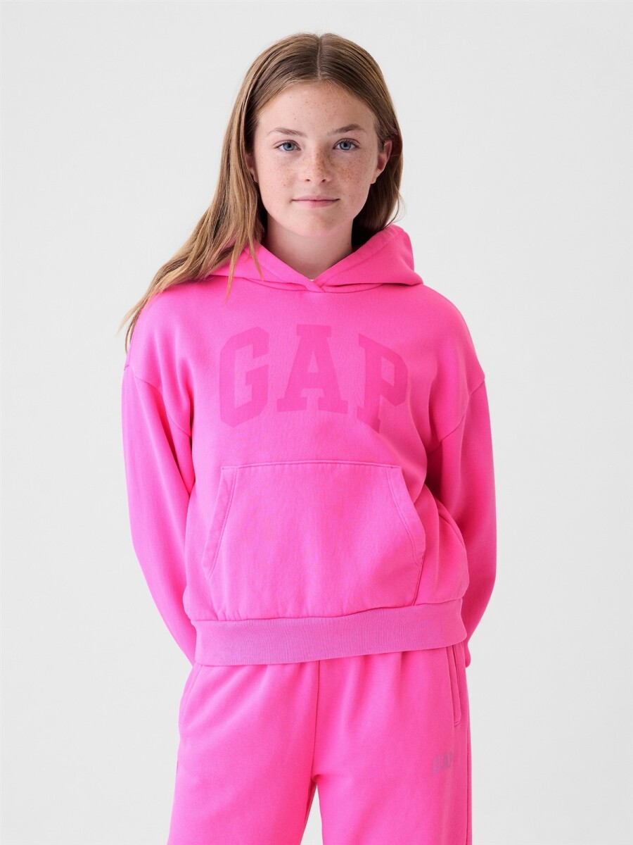 Canguro Logo Gap Niña - Standout Pink 