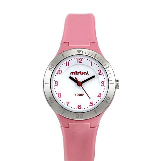 Reloj Mistral Deportivo Silicona Rosa 0
