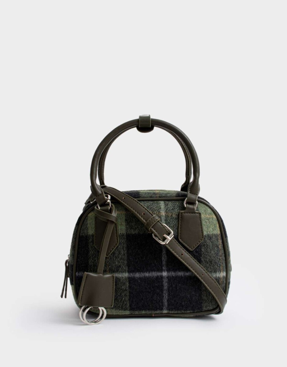 Carteras Bowling Medianas - Estampado Escoces 