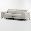 SOFÁ ELECTRICO TECH BEIGE - 3 CUERPOS