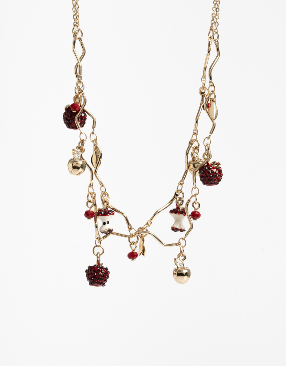 Collar Corto Multidijes Frutas 