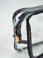 Neceser Transparent Negro