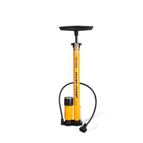 DINGQI INFLADOR NEUMÁTICO C/PISADERA & MANÓMETRO PARA BICICLETA 430MM Dingqi Inflador Neumático C/pisadera & Manómetro Para Bicicleta 430mm