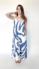 Vestido Vialuna Azul