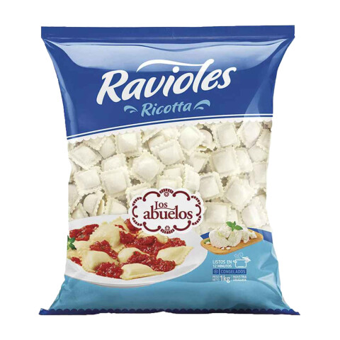 Ravioles Ricota Los Abuelos 1 KG Ravioles Ricota Los Abuelos 1 KG