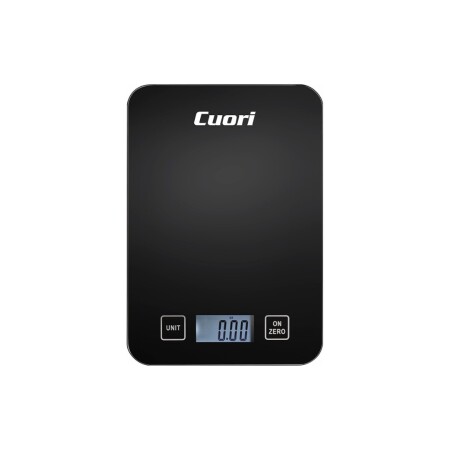 BALANZA DE COCINA DIGITAL CUORI CUO-852 NEGRO