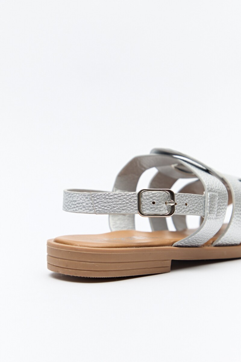 SANDALIA SHARMA Plateado