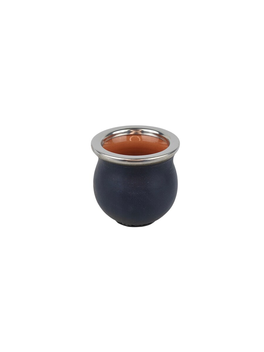 Mate ceramica forrado chico - Azul 
