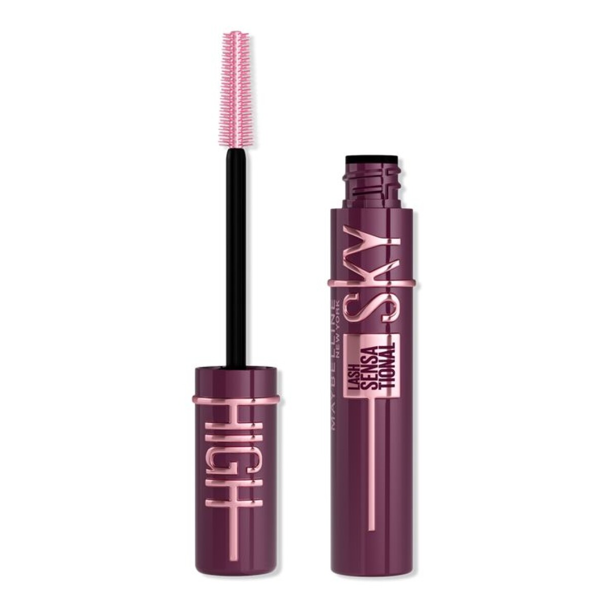 Máscara De Pestañas Maybelline Lash Sensational Sky High Burgundy Haze N°793 