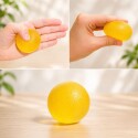 Mini Pelota Ejercitadora de Manos de gel AMARILLO