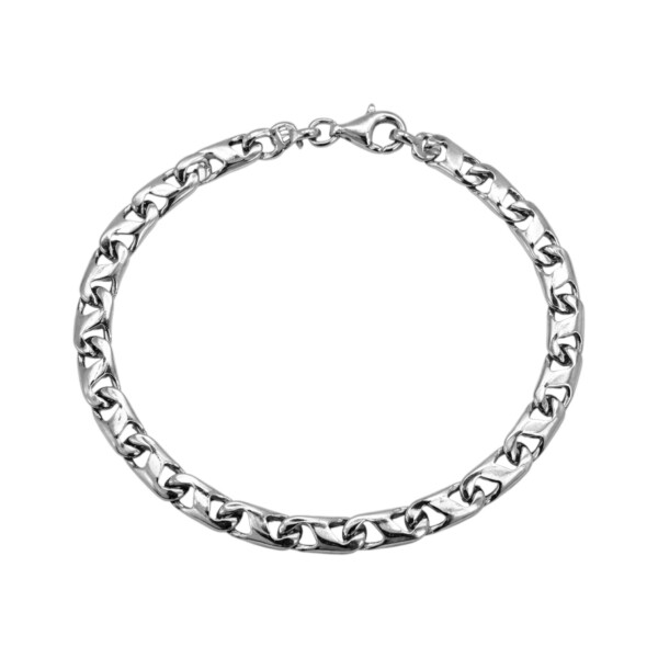 Pulsera bilbania - Plata 925 - sin piedra - PU3883 sinpiedra