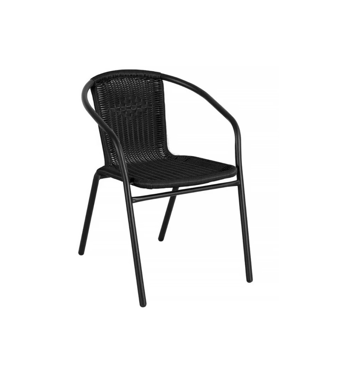 Silla ratan - Negro 