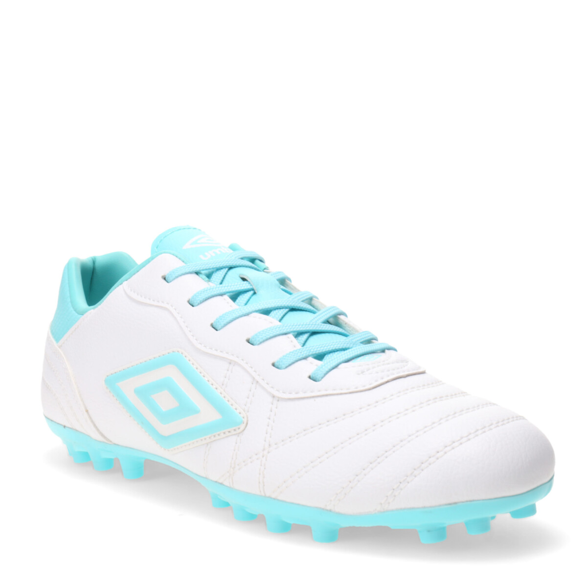 Championes de Hombre Umbro Futbol 11 Touch AT - Blanco - Celeste 