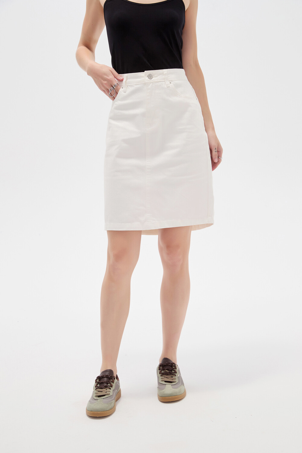 Falda Bumae Marfil / Off White