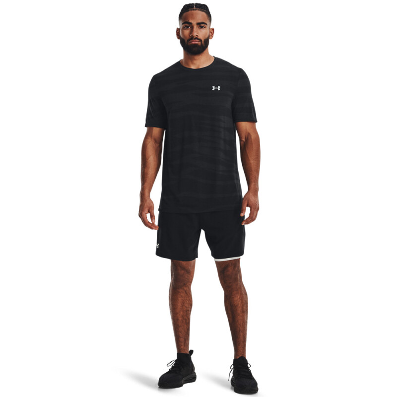 UA Vanish Woven 2in1 Sts-GRY BLK-001