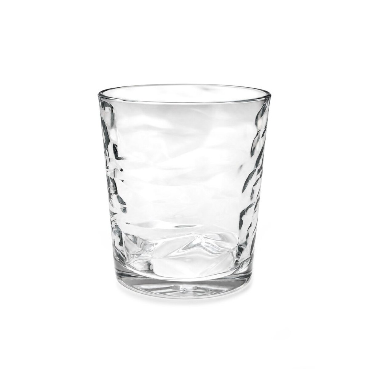 SET X6 VASO WHISKY 390ML IRREGULAR CLARITY 