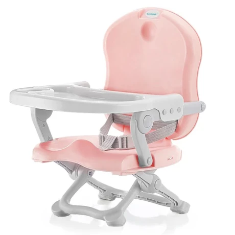 Silla de Comer Portátil Plegable y Transportable 7003 ROSA